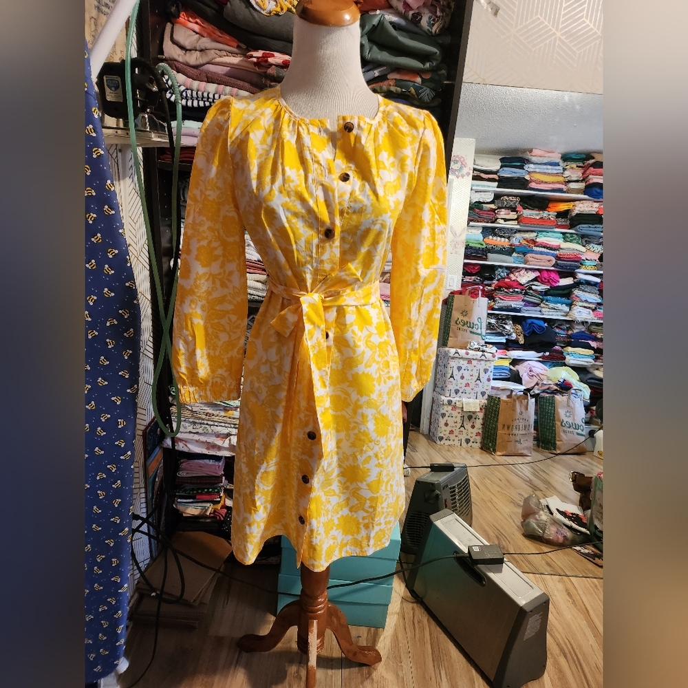 Who What Wear yellow dress